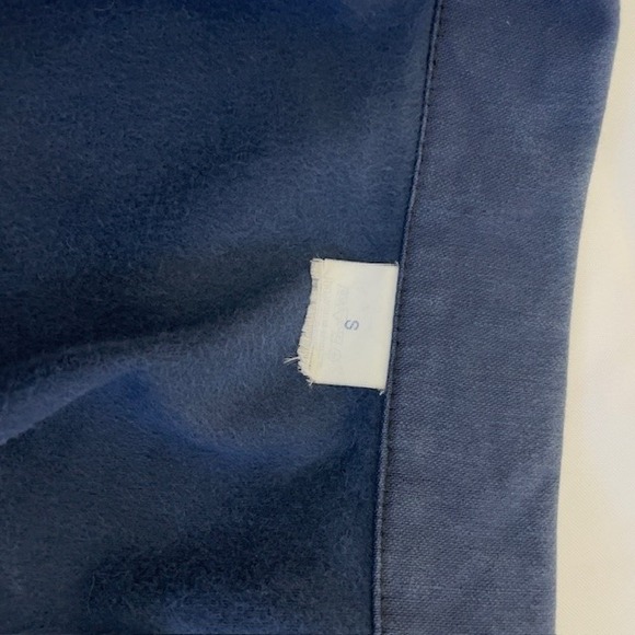 NWOT French Work Jacket Blue Cotton Chore Coat Utility Workwear Style Size Small - Picture 8 of 11